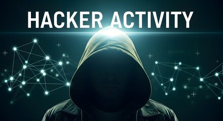 Hacker Activity Cybersecurity Threat Concept