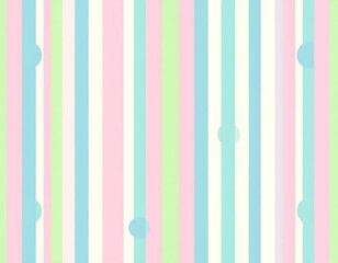 Pastel vertical stripes with subtle circles.