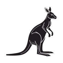 Fototapeta premium kangaroo vector illustration