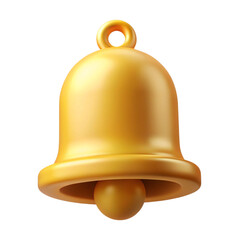 Golden Notification Bell Icon