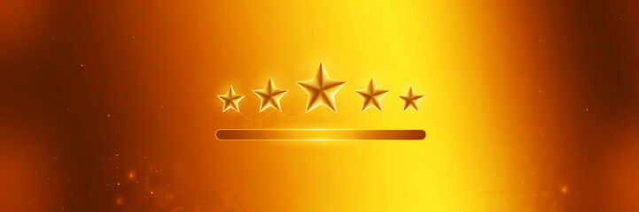 Obraz premium abstract orange background with sun