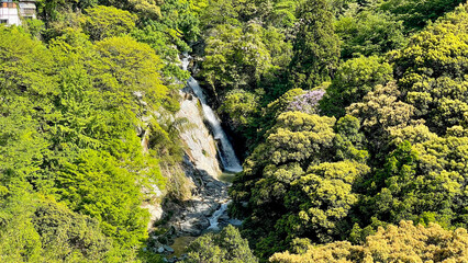 唐津市七山観音の滝と渓谷美