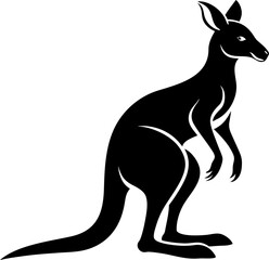 kangaroo vector illustration