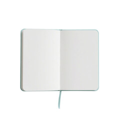 open book with blank pages