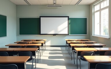 Empty Classroom. High quality