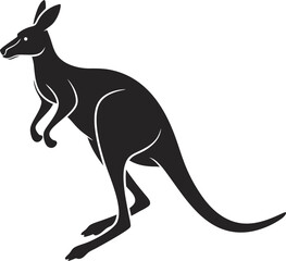 kangaroo vector illustration