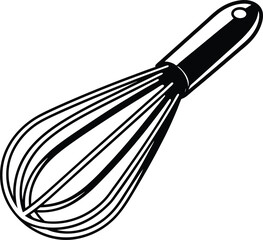 Baking Whisk Silhouette
