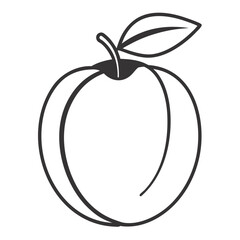 apple vector illustration isolated