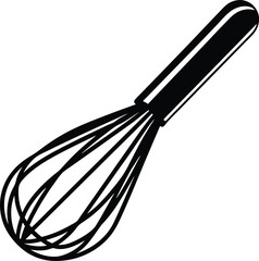 Silhouette Handheld Whisk