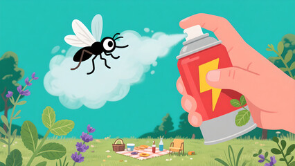 worker in protective uniform