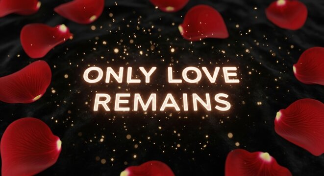 Elegant depiction of love's endurance and the enduring impact with a sense of lasting affection