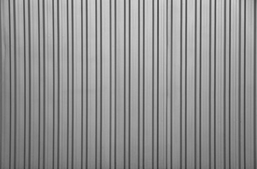 Obraz premium grey backdrop. beige gray silver Corrugated metal background and texture surface or galvanized steel