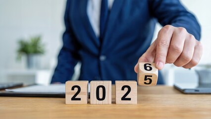 Exciting year ahead, businessman sets up 2026 on blocks in anticipation of business growth, success