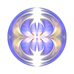 Abstract floral  symbol background, PNG Floral glow in the dark are use for night and black background