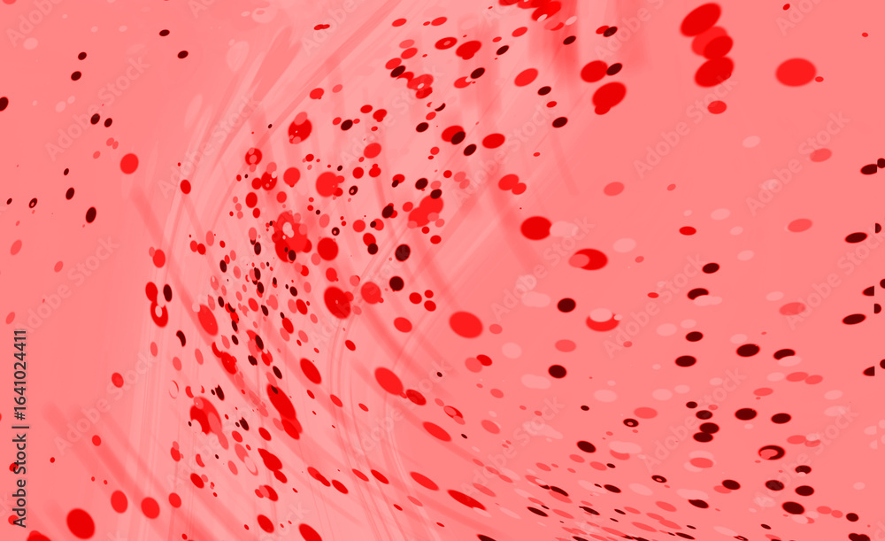 Poster abstract texture with vibrant red patterns and intricate details