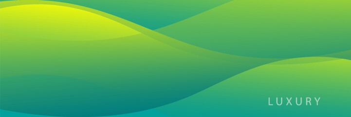 vector Abstract background light green modern corporate concept with light yellow color pattern can be edited wavy.
