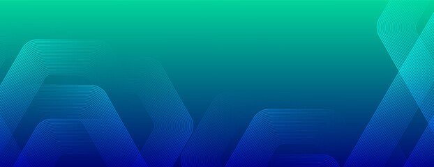 Modern medical or health care scientific abstract background with hexagons. Geometric stripe line art design for poster, brochure, cover, banner, header, website, presentation template