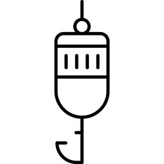 new line icon design