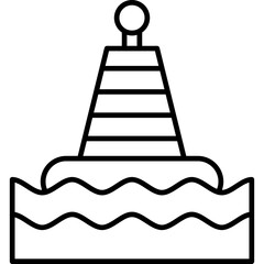 Buoy Icon Vector Element