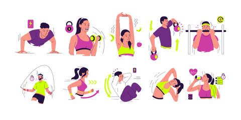 Workout Illustration
