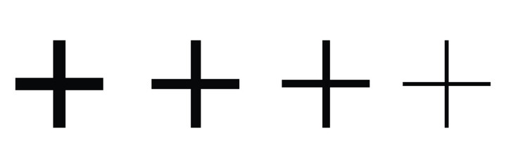 Plus Icon vector illustration. Add plus sign and symbol .Vector&nbsp;illustration&nbsp;.&nbsp;in&nbsp;eps&nbsp;10.