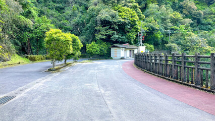 雄淵雌淵公園の奇石渓谷美