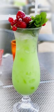 Fresh fruit cocktail