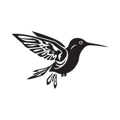 Obraz premium hummingbird vector illustration