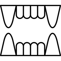 new line icon design