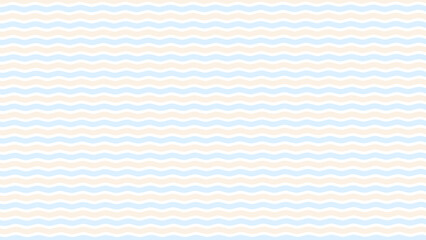 Beige, blue and white seamless pattern horizontal zigzag background. Zigzag wave contrast wallpaper. Classic background.