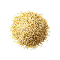 Top View of a Pile of Raw Bulgur Wheat
