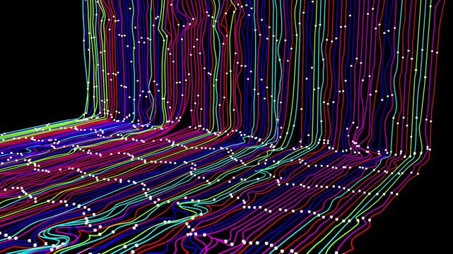 neon led lights wall show room able to loop