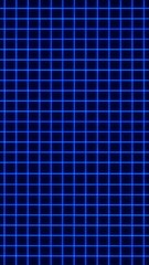 Bright blue grid pattern on dark background; seamless repeat