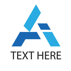 Ai letter logo design illustration vector art