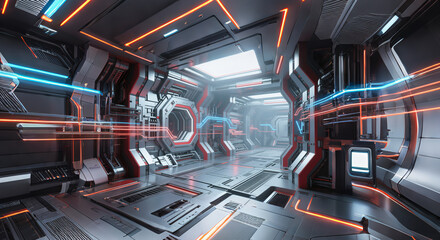 underground parking garage