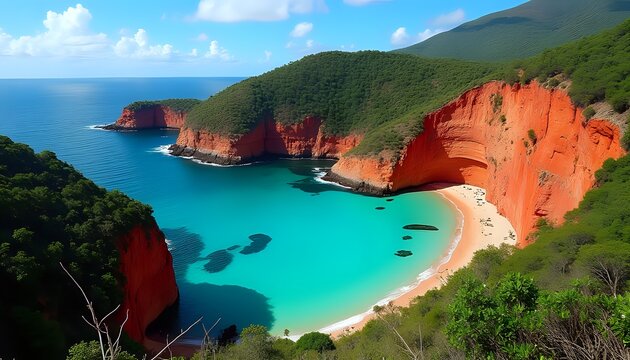 Red Beach of Elafonisos, Greece