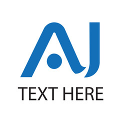 Ai letter logo design illustration vector art