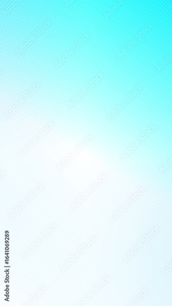 Poster a calming visual of soft, flowing blue gradient waves looping endlessly, creating a minimal and eleg