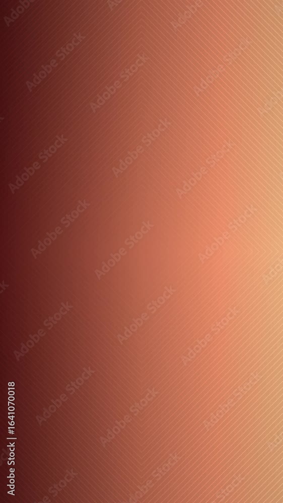 Poster abstract animated waves in rich orange gradients flow smoothly in an infinite loop. ideal for use in