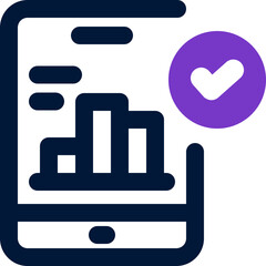 data duotone icon. Sleek and modern vector icon for websites, mobile apps, marketing materials, and corporate design. Fully scalable and ready to use.