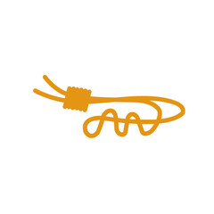 simple rope ties element vector