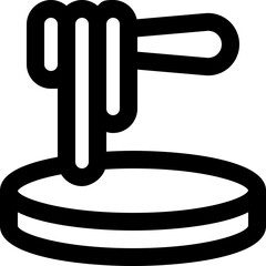 honey line icon. Clean and minimalist vector icon for websites, mobile apps, presentations, and logos. Fully scalable and customizable for any project.