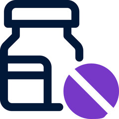 medicine duotone icon. Sleek and modern vector icon for websites, mobile apps, marketing materials, and corporate design. Fully scalable and ready to use.