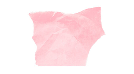Pink torn paper isolated on transparent background