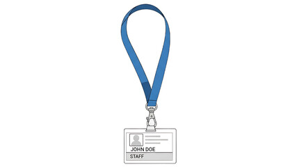 Employee lanyard