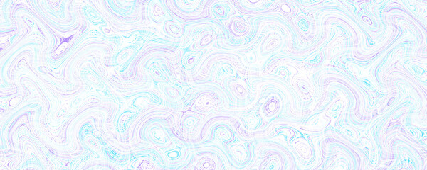 Fototapeta premium Blue and purple Swirling Lines and Light Effects – Futuristic Texture