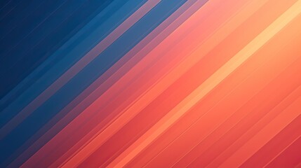 Gradient background in soft blue, orange, and red color scheme with smooth blending colors, creating abstraction, no text or images, evoking calm and tranquility through its simple, seamless design.