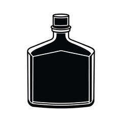 drinks clipart of flask of whiskey