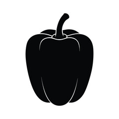 vector illustration of a bell pepper