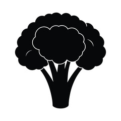 tree with green leaves vector